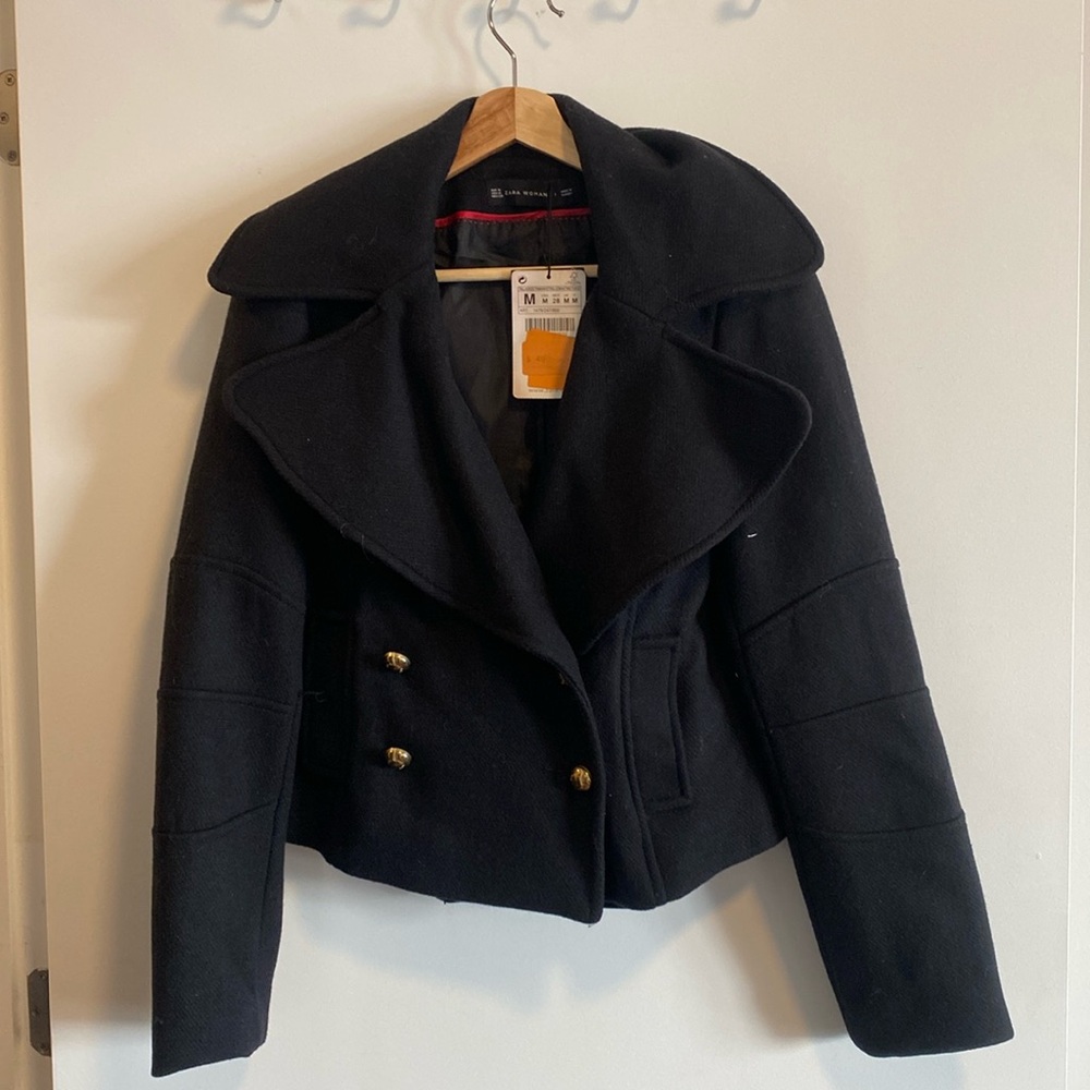 Black Zara jacket